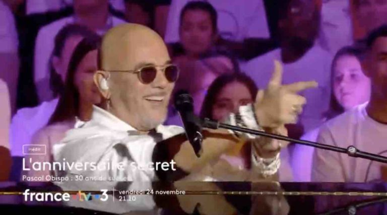 L anniversaire secret Pascal Obispo 30 ans de succès artistes