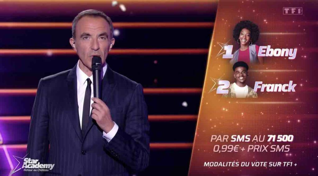 Star Academy Estimations Demi Finale Franck En Baisse Ebony Remonte